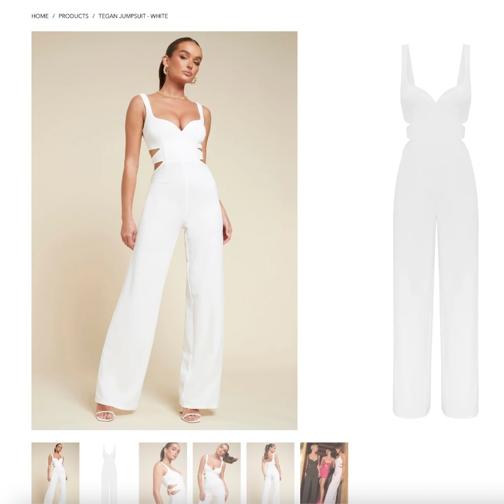 White Jumpsuit